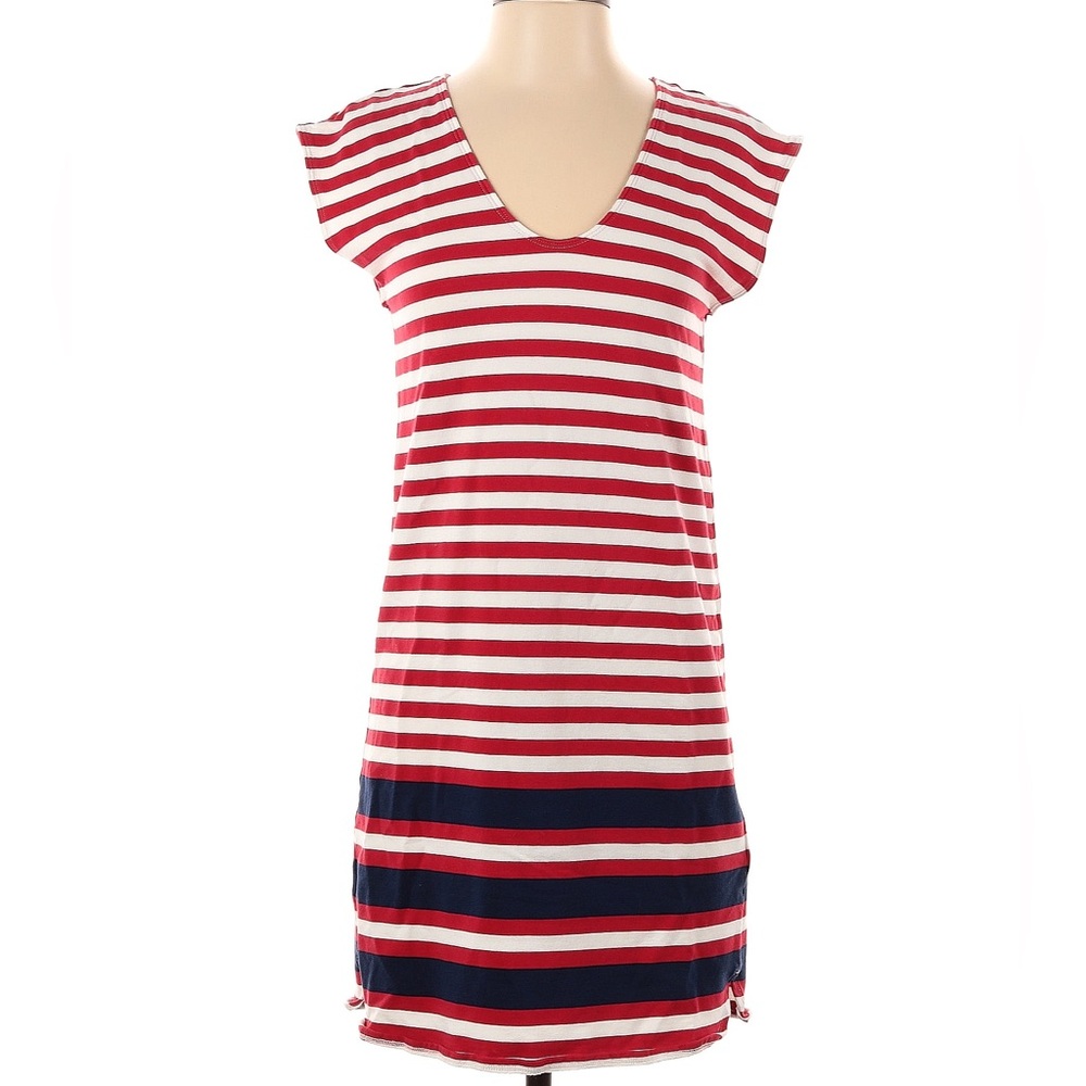 Vineyard Vines Woman’s Striped Sleeveless V- Neck Dress, Size S